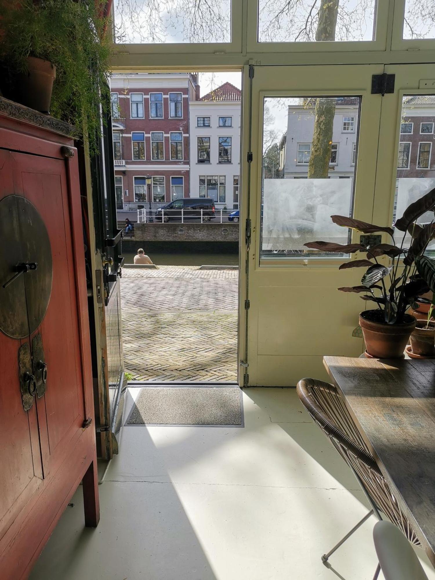 Slapen Aan De Sluis Apartment Utrecht Bagian luar foto