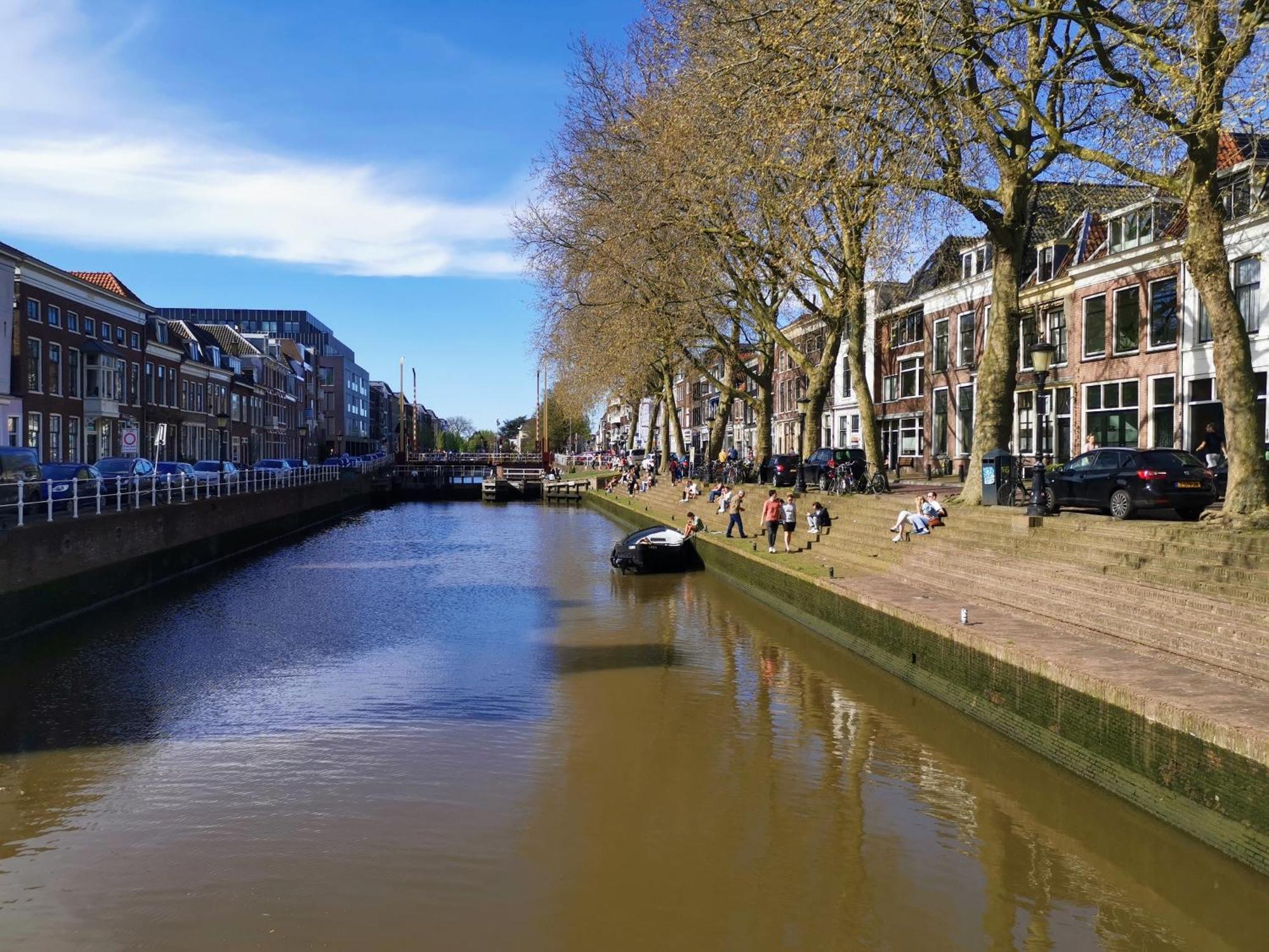 Slapen Aan De Sluis Apartment Utrecht Bagian luar foto
